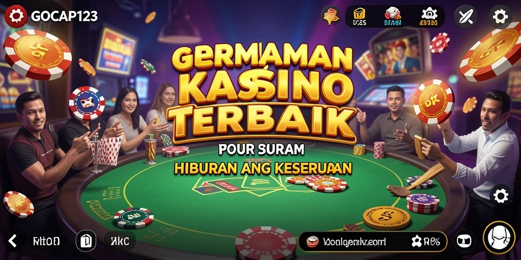 Tampilan dinamis dan menarik dari permainan Kasino GOCAP123.