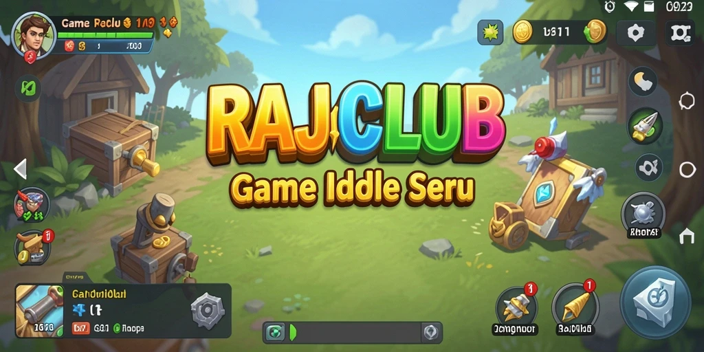 Tampilan gameplay RAJACLUB yang menarik dan interaktif.