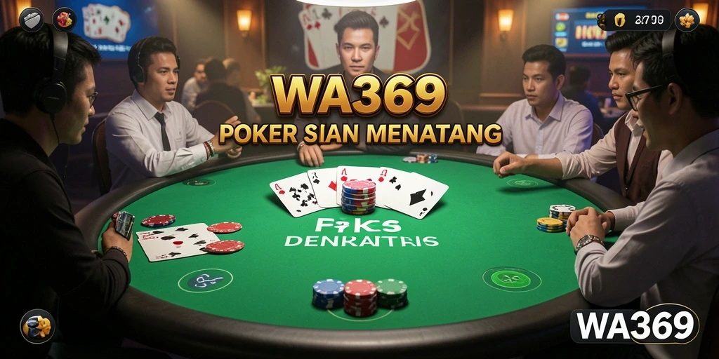 Tangkapan layar gameplay menarik dari permainan Poker WA369.